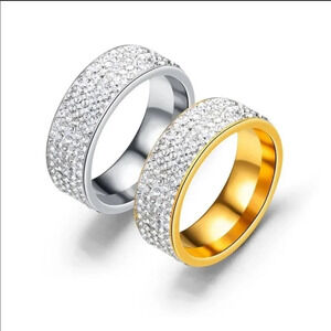 Stainless Steel Band Ring